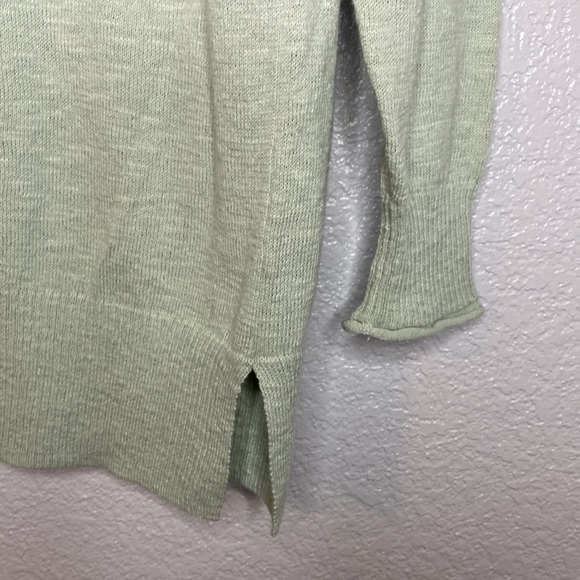 Madewell sweater cardigan soft sage color size XXS oversized - Picture 7 of 10